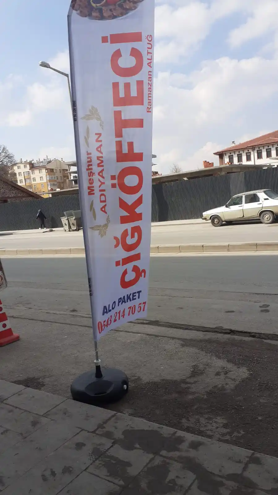 Çiğ Köfteci Yelken Bayrağı-12