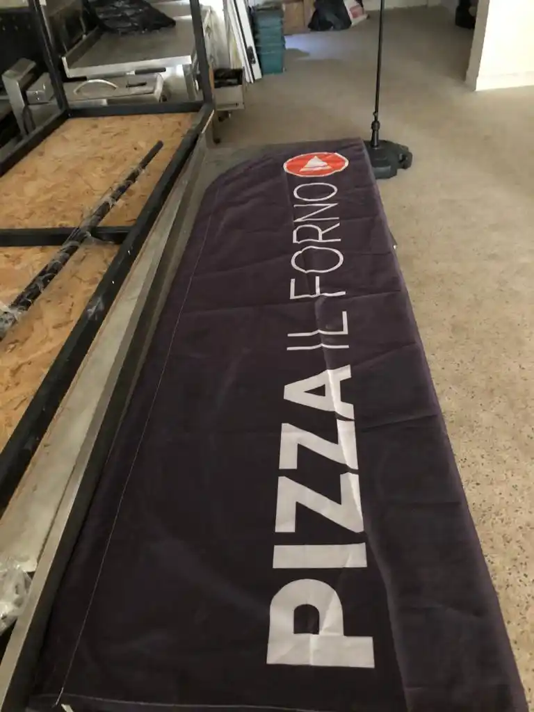 Pizzacı Yelken Bayrağı-9